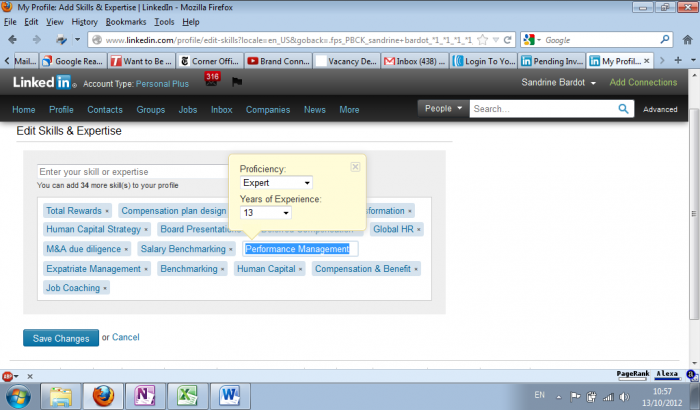 Finalise your skills on LinkedIn Finalise your skills on LinkedIn