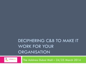 Deciphering Comp for your organisation