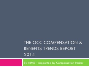 The GCC C&B Trends Report 2014
