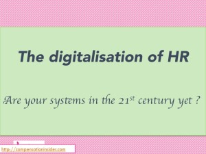 Digitalisation of HR