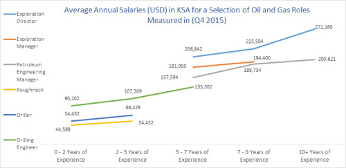 Note - Sample taken from the Job Market section of Bridge The Data's 2015/ 2016 Cost of Living KSA Report, released in December 2015.